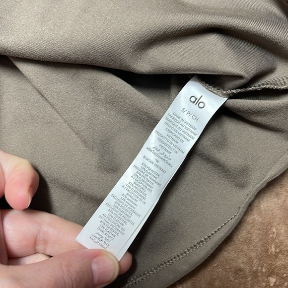 Alosoft Head Start Dress in Olive Tree Sz S - Picture 5 of 6